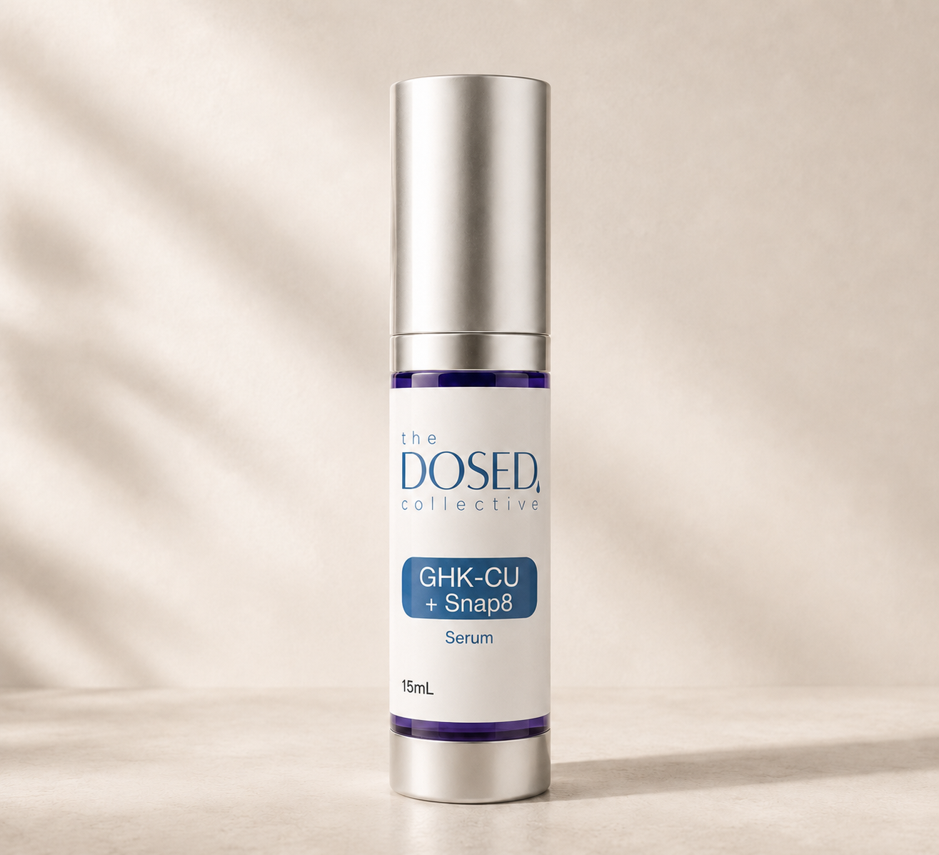 GHK-Cu + SNAP-8 Serum bottle